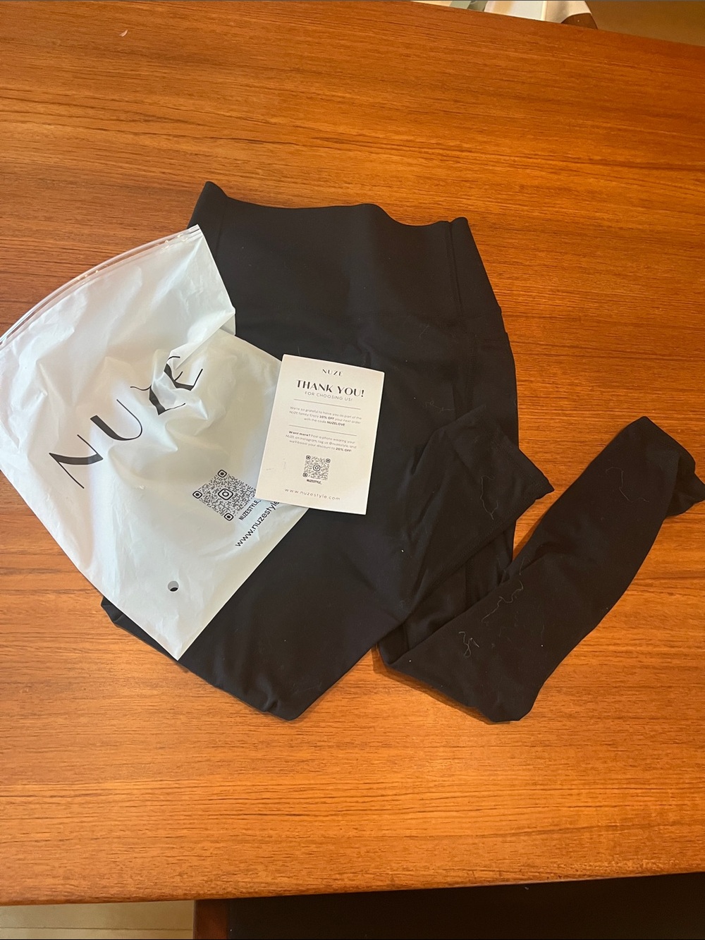 Kids High-Waist Black Leggings
